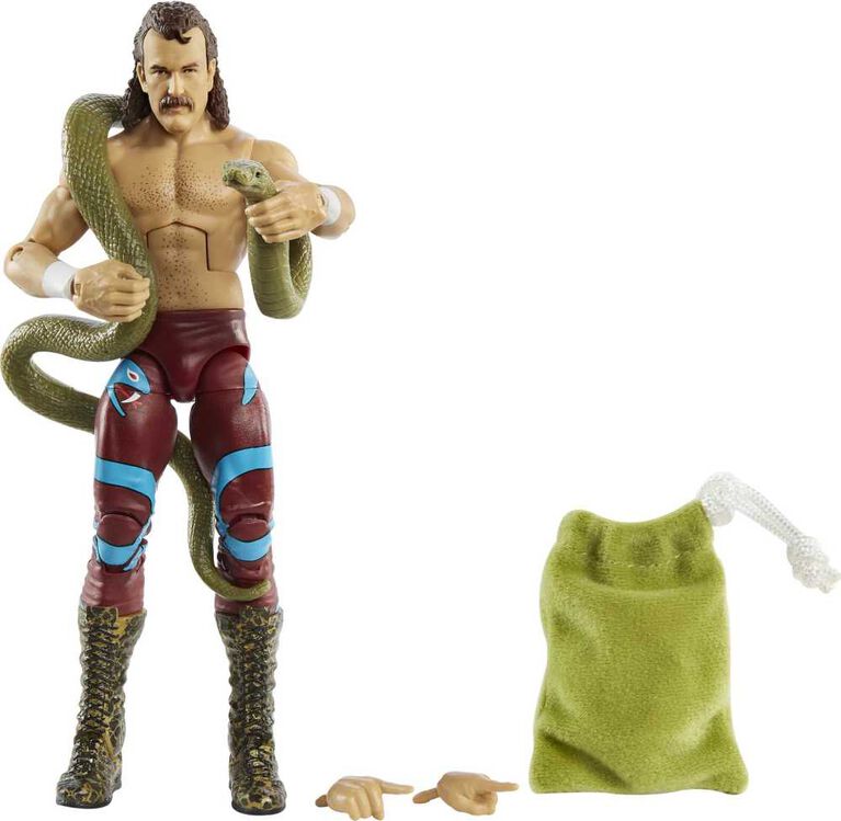 WWE Legends Jake "the Snake" Roberts Elite Collection Action Figure
