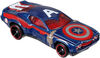 Hot Wheels Marvel Character Car - Captain America