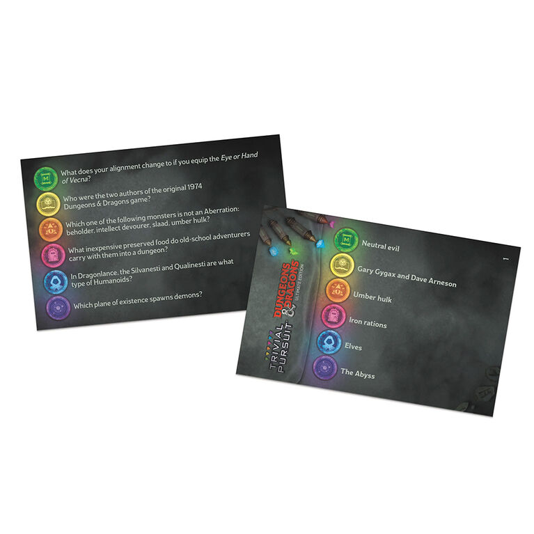 USAopoly TRIVIAL PURSUIT: Dungeon & Dragons Ultimate - English Edition