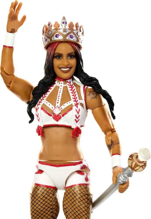 WWE- Collection Elite - Figurine articulée - Queen Zelina