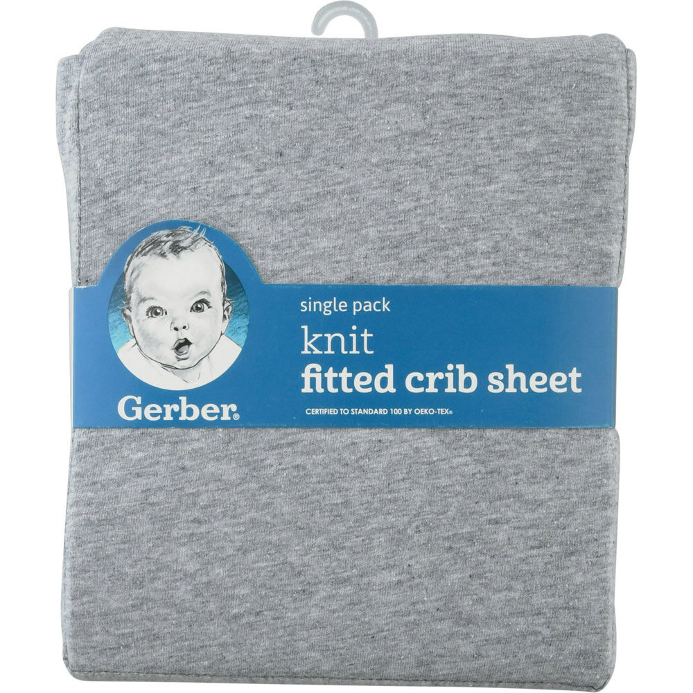 Gerber - Fitted Crib Sheet - Flowers