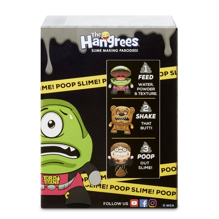 The Hangrees: Splatter-Maaan Collectible Parody Figure with Slime