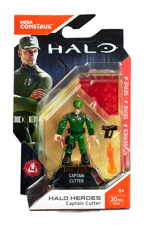 Mega Construx Halo Heroes Series 4 - Captain Cutter Figure