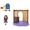 Wizarding World, Magical Minis, Charms Classroom avec figurine Hermione Granger exclusive et accessoires