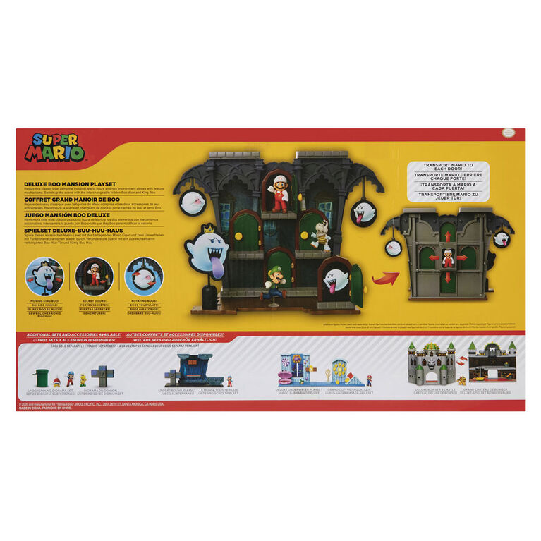 Super Mario DLX Boo Mansion Playset