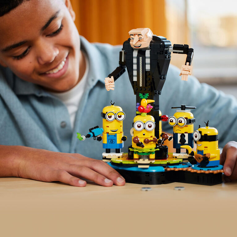 Ensemble LEGO Détestable Moi 4 Gru et Minions en briques 75582