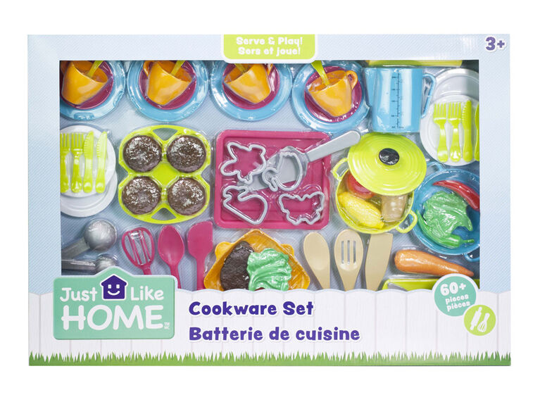 Just Like Home Play Fun Cookware Set