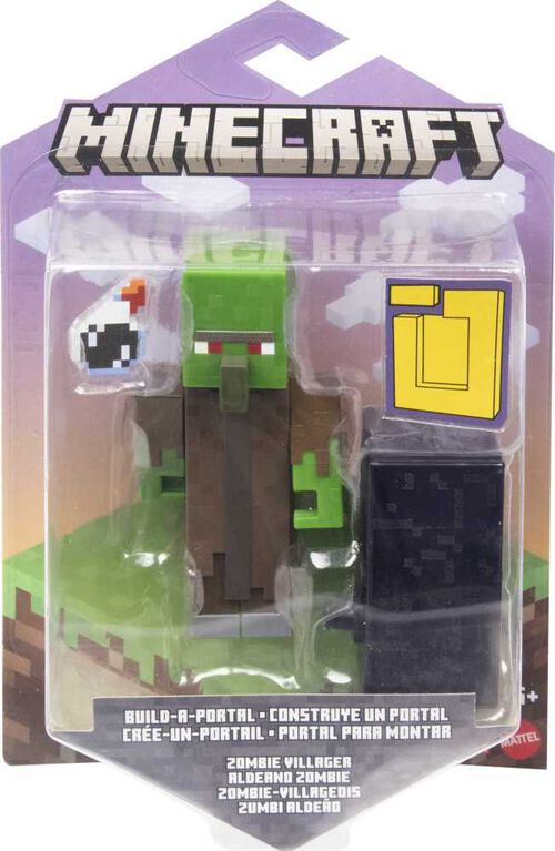 Minecraft Zombie Villager Figure