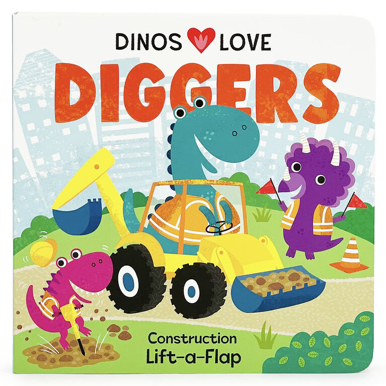 Dinos Love Diggers - English Edition