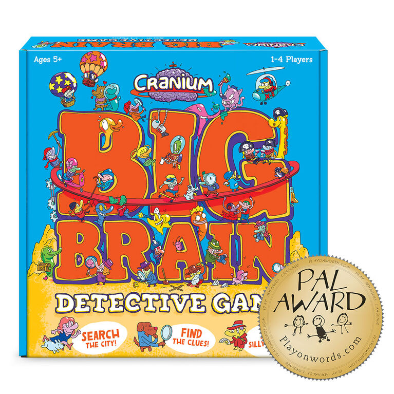 Funko Games CRANIUM BIG BRAIN DETECTIVE GAME - English Edition