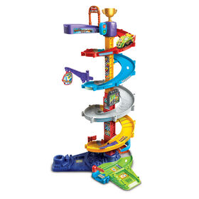 VTech Tut Tut Bolides Ultimate Corkscrew Tower - French Edition