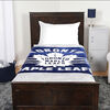 _REMOVE_OOS CLEARANCENHL Luxury Velour Blanket - Toronto Maple Leafs