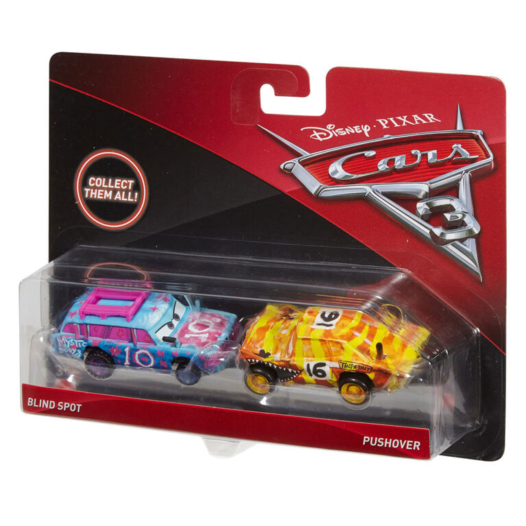 Disney/Pixar Cars Blind Spot & Pushover Vehicle 2-Pack