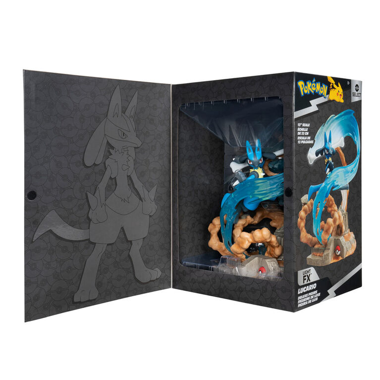 PK-POKEMON  DLX COLLECTOR STATUE-LUCARIO