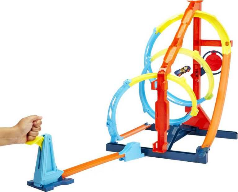 Hot Wheels Track Builder Unlimited Corkscrew Twist Kit