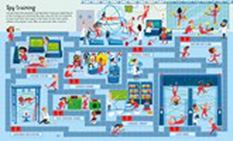 Usborne Book and Jigsaw: Spy Mazes - English Edition