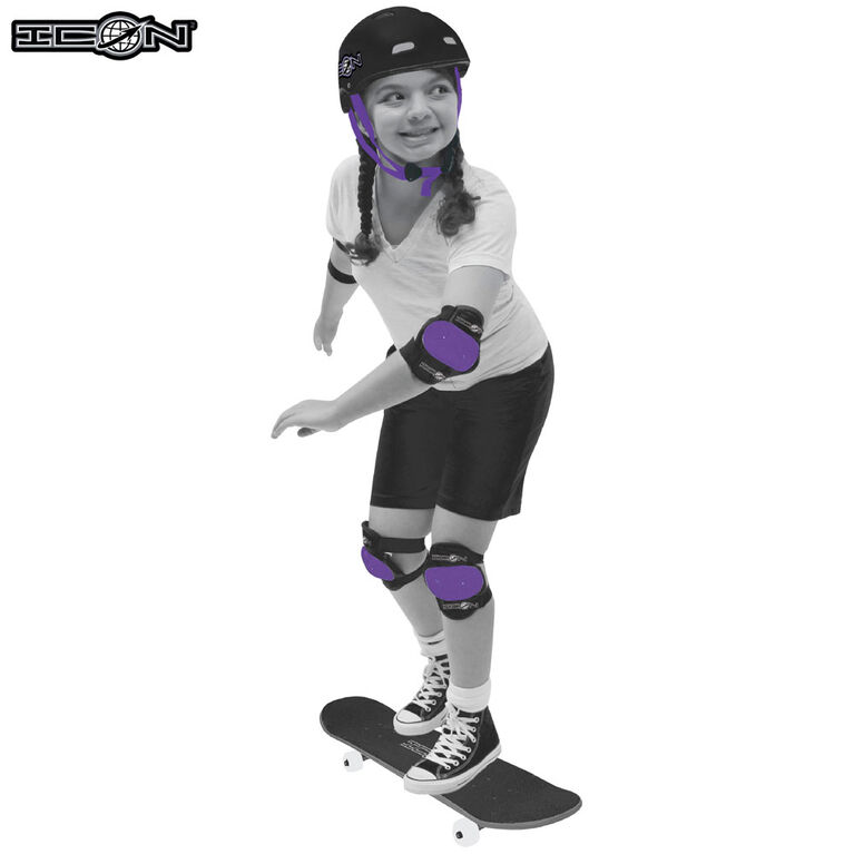 Icon Skateboard Combo - Purple - R Exclusive