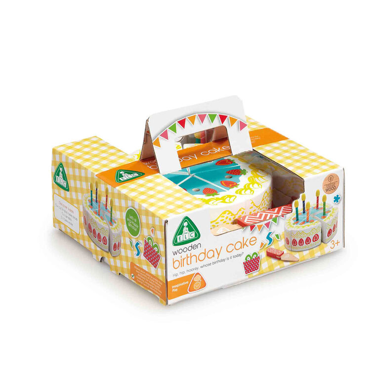 Early Learning Centre Wooden Birthday Cake - Édition anglaise - Notre exclusivité