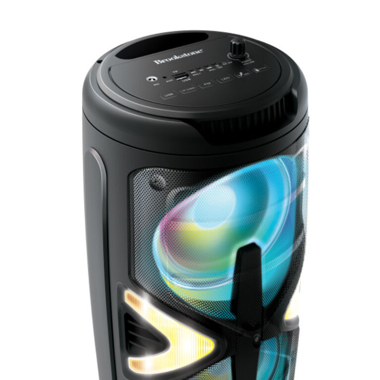 Brookstone Dynamic Boost Bluetooth Speaker - English Edition