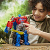 Transformers Toys Transformers: Rise of the Beasts Movie, Beast-Mode Optimus Prime Action Figure, 10-inch - English Edition