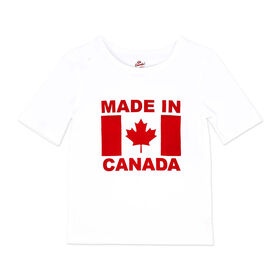 Oh Canada! By RTL White Made In Canada  T-shirt 2Y