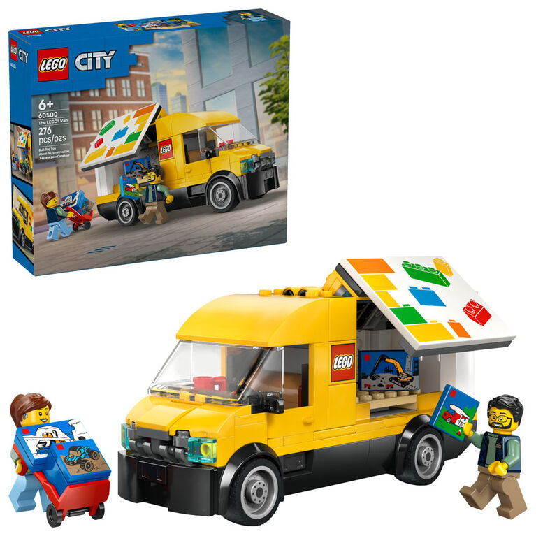 LEGO City: The LEGO Van Building Toy for Kids, Boys & Girls, Ages 6+ - 60500