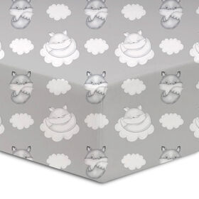 Koala Baby - Percale 1 Pk Mr. Fox Grey