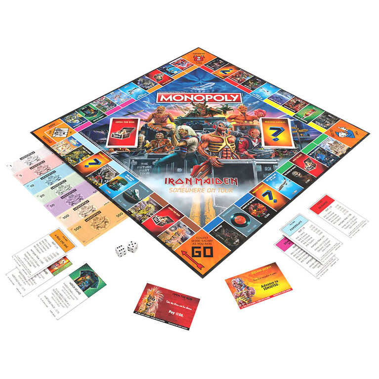 USAopoly MONOPOLY: Iron Maiden - English Edition