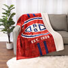 NHL Montreal Canadiens Sherpa Throw, 50" x 60"