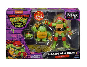 Teenage Mutant Ninja Turtles: Mutant Mayhem Making of a Turtle Raphael Figure 3Pk Bundle - R Exclusive