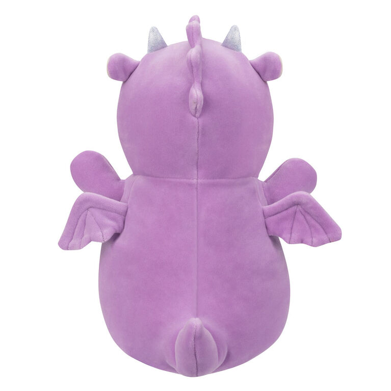 Squishmallows HugMees 10" - Dina the Purple Dragon