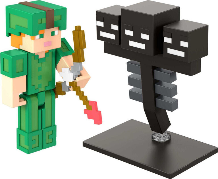 Minecraft - Figurines Alex vs Wither