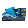 NightBuddies and BabyBuddies Set of 15" and 5" Plush Dolphin Turquoise Light-Up Eyes