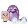 Hatchimals Mini Pixies, Coffret de 2 figurines de 3,8 cm à collectionner avec ailes à combiner (les styles peuvent varier)