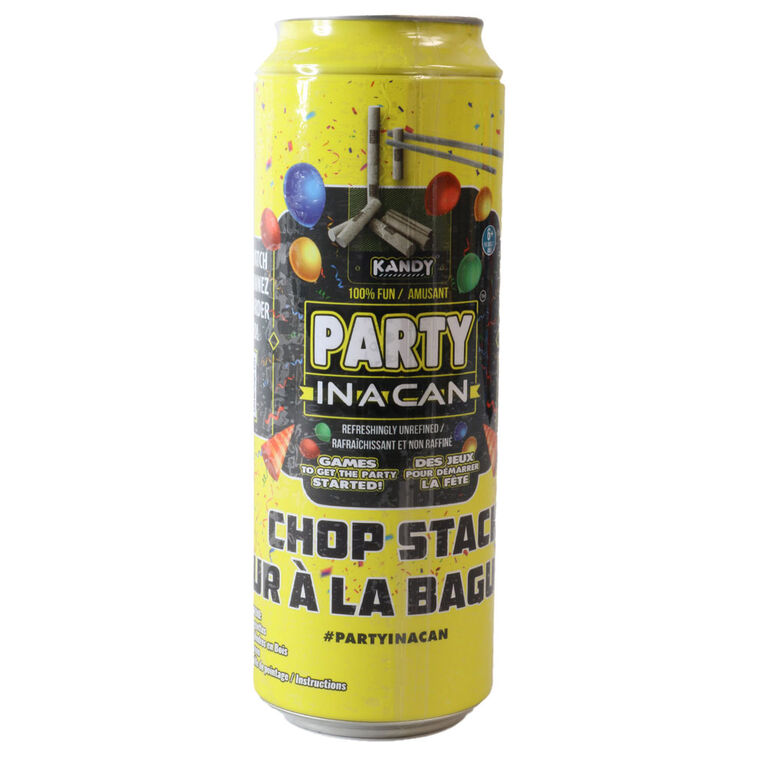 Party in a Can - Chop Stack Game