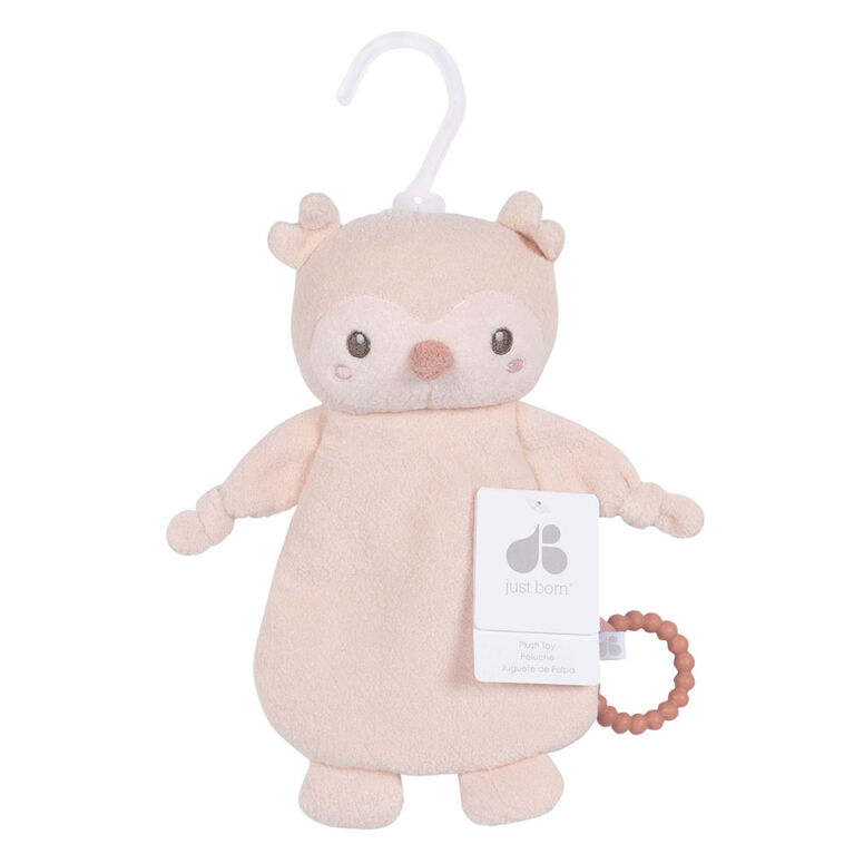 Just Born  - Lovey Security Blanket - Owl
