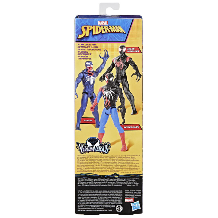 Marvel Spider-Man VenomVersus Titan Hero Series, figurine Miles Morales