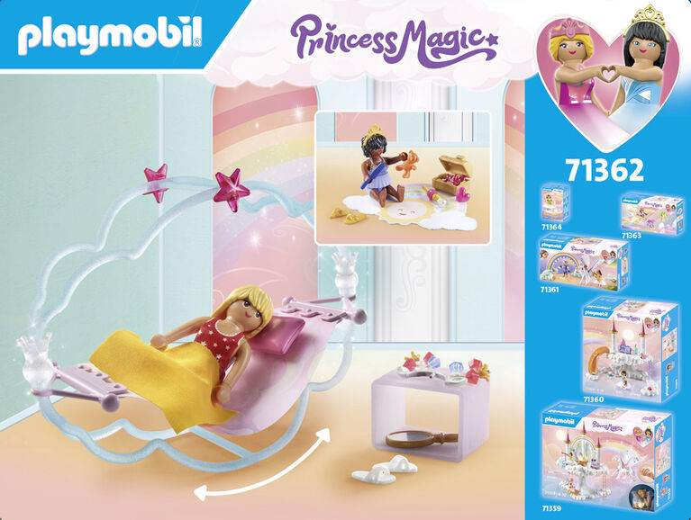 Playmobil Princess Magic Pegasus With Rainbow In The Clouds Building Set  71361