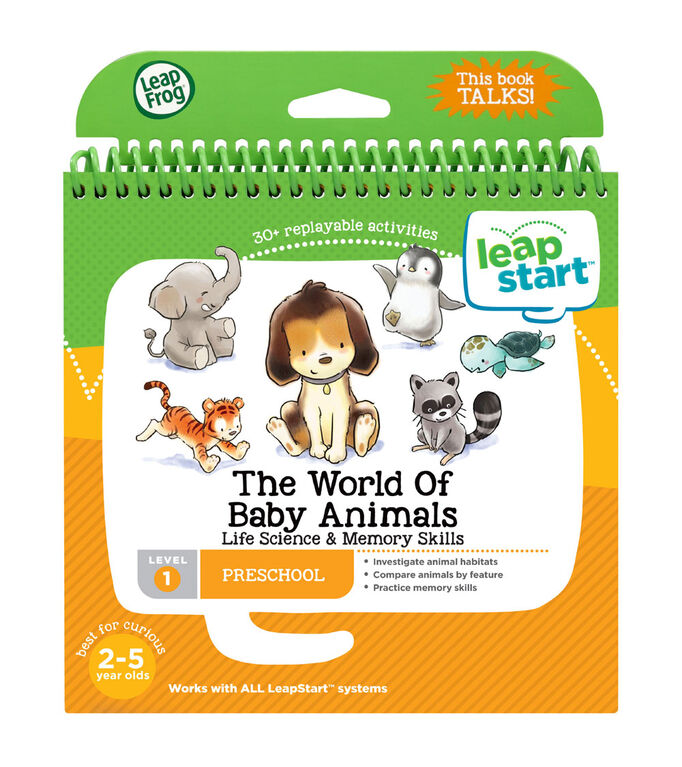 LeapFrog LeapStart The World of Baby Animals - Activity Book - English Edition