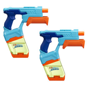 Nerf Super Soaker Dunk-Fill, Pack de 2 blasters à eau