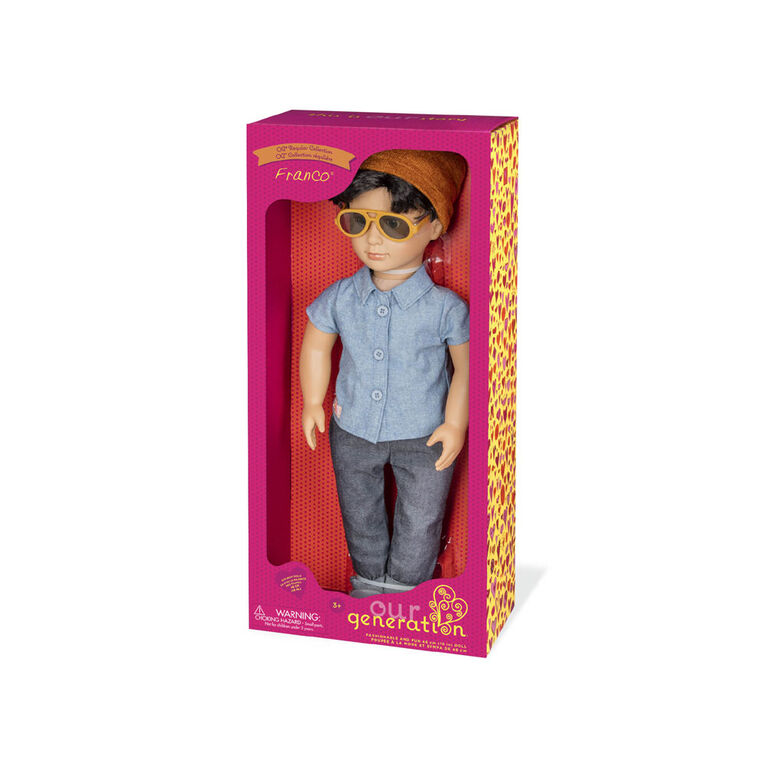 Our Generation, Franco, 18-inch Boy Doll