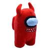 Among Us Plush - Red w/ Devil Horns