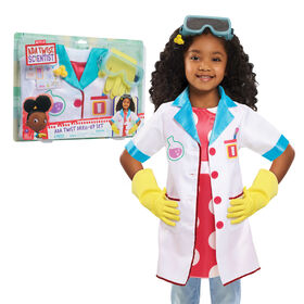 Ada Twist, Scientist Dress-Up Set, Size 4-6X, Includes Experiment Card and 5 Costume Accessories