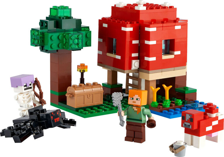 LEGO Minecraft La maison champignon 21179 Ensemble de construction (272 pièces)