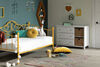 Balka Twin Daybed w/Metal Slats Yellow