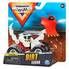 Monster Jam, Monster truck Dugg Dirt Squad Excavator officiel avec pi&egrave;ces mobiles, v&eacute;hicule en m&eacute;tal moul&eacute; &agrave; l'&eacute;chelle 1:64