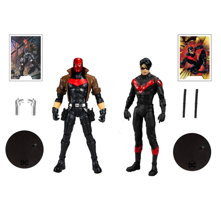 DC Multiverse Collector Multipack - Night Wing & Red Hood Figures