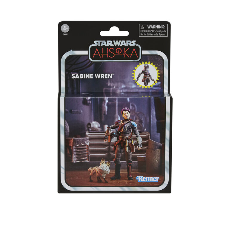 Star Wars The Vintage Collection Sabine Wren, Star Wars: Ahsoka Deluxe Collectible 3.75 Inch Figures