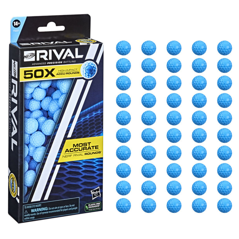 Nerf Rival, recharge de 50 billes de précision