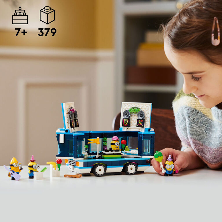 LEGO Despicable Me 4 Minions' Music Party Bus, Fun Despicable Me Toy, 75581